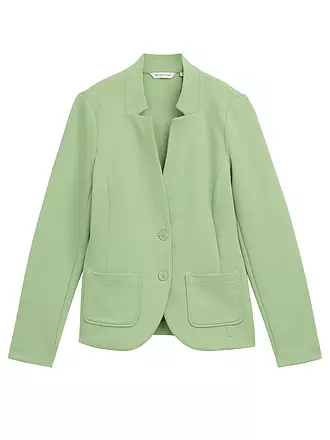 TOM TAILOR | Blazer en jersey | hellgrün